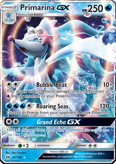 pokémon gx karten|Primarina GX